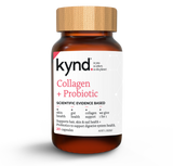Kynd Collagen + Probiotic | Supplement | Scientific Evidence Based | Collagen, Zinc, Probiotics, Skin, Gut Health
